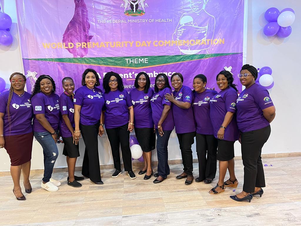 ANA Members at World Pramaturity Day, Nigeria